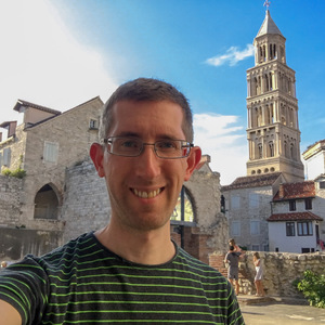 Walking around the old town of Split