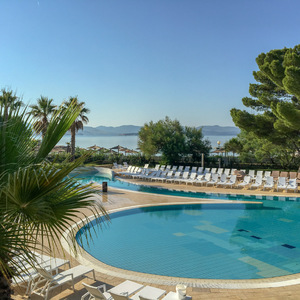 View from the restaurant at Hotel Ivan, Sibenik