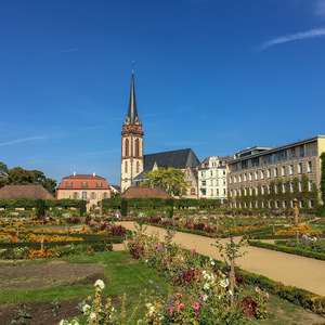 Prinz Georg Garden and St. Elisabeth Churhch, Darmstadt