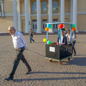 A German PhD celebration