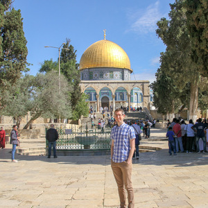 Me at the Temple Mount / Noble Sanctuary