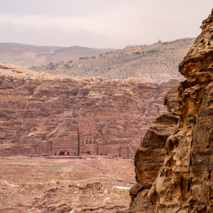 View of the Royal Tombs