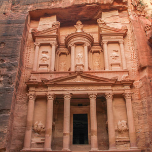 The Treasury in the morning