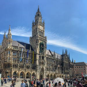 Marienplatz city square, Munich