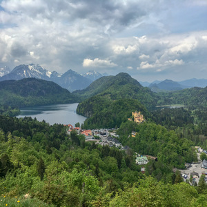 View of Hohenschwangau