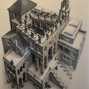 Ascending and Descending, MC Escher