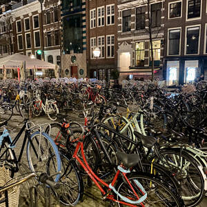 Lots of bicycles