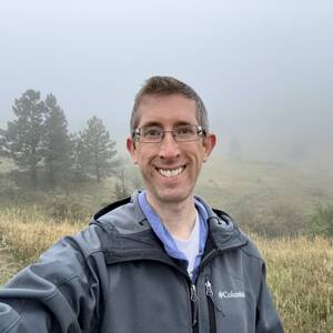 Foggy morning in the hills above Boulder