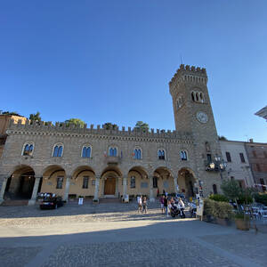 Town square in Bertinoro