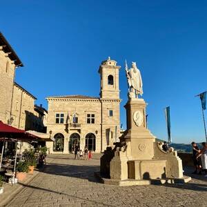 Courtyard in San Marino