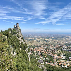 View across San Marino