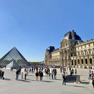 Courtyard of the Louvre