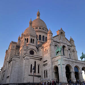 Sacré-Cœur at sunset