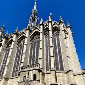 Exterior of the Sainte Chapelle
