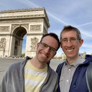 At the Arc de Triomphe