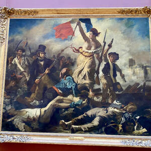 Liberty leading the people, Delacroix