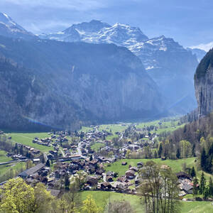 View of Lauterbrunnen