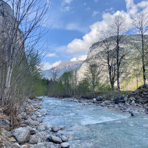 Creek along Lauterbrunnen Valley