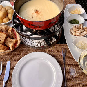 Fondue for dinner