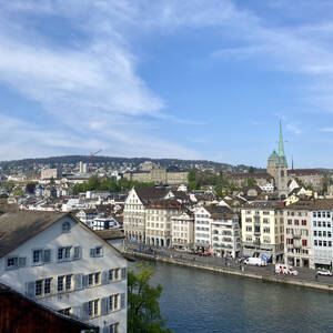 View across Zurich