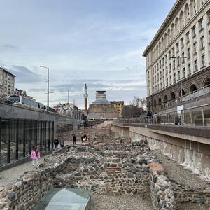 Serdica archaeological site in Sofia