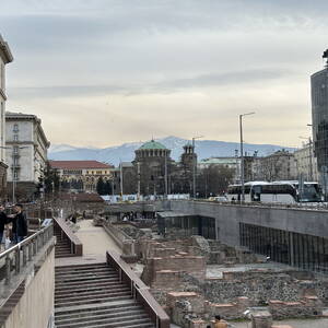 Serdica archaeological site in Sofia