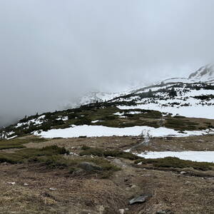 Hiking trail in Rila National Park