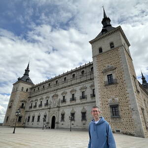 At the Alcázar de Toledo
