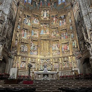 Altar of the Cathedral of Toledo