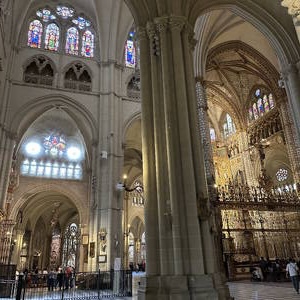 Interior of the Cathedral of Toledo