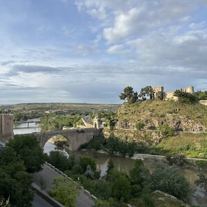 Looking out from Toledo