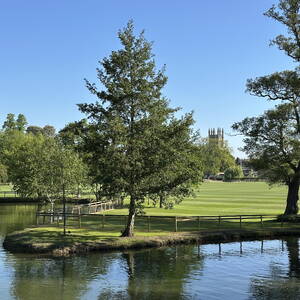 View of Magdalen College from the Cherwell River