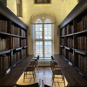 Desks in Duke Humfrey's Library