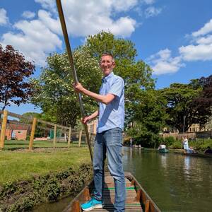 Punting on the River Cherwell