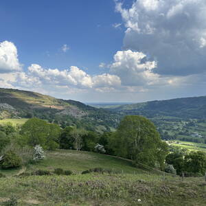 View in northern Wales