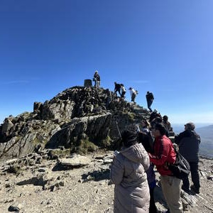 The summit of Snowdon