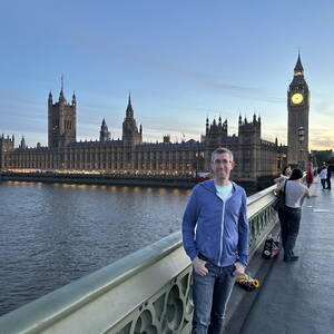 At the Houses of Parliament
