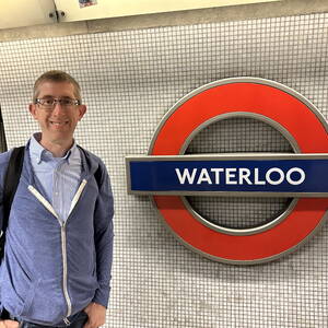 At Waterloo station
