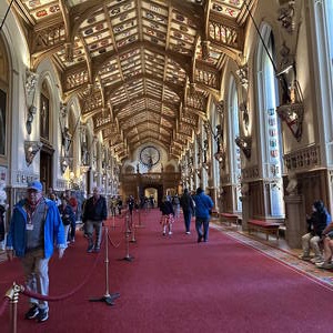 St George's Hall in Windsor Castle