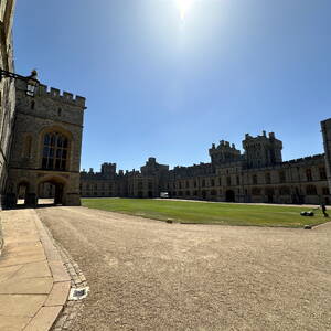 The Upper Ward of Windsor Castle
