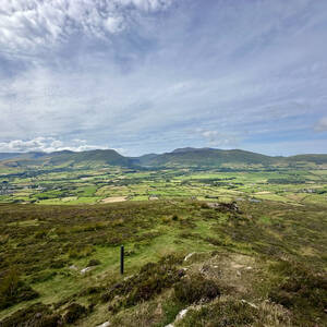 Inland view from atop Meelin Hill