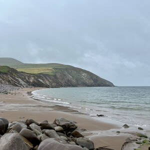 Beach at Minard Castle